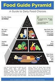 Food pyramid and ihealthy and unhealthy food. Usda My Food Pyramid For Kids Nutrition Diet Poster 24x36 Detailed Colorful Informative Amazon Ca Generic