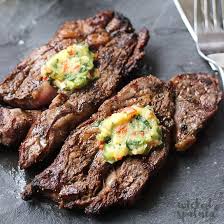 To make a crusty pan seared steak, make sure you have a rib eye or ny strip steak that is at least 1.5 inches thick. Beef Chuck Eye Steak Recipe Just Like Ribeyes Wicked Spatula