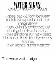 Cancer natives are all about home and family. Cancer Scorpio Pisces Goes Back Forth Between Realistic Viewpoints And Their Maginations Very Lovng Protective Just Don T Get On Their Bad Side Their Emotions Run Very Deep This Makes Them