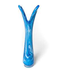 Hand Blown Graceful Vase Valletta Glass