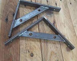 Les nombreux composants d'étagère que nous avons vous permettent de personnaliser vos étagères selon vos besoins. Support De Tablette Etagere De Style Industriel En Acier Pattes De Fixation 1 X Support De Recuperation 227 X 208 Mm Ideal Pour Les Etageres Planc Madera Hierro
