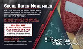 Special Discount On Eyeglasses Score Big In November Eye Care Name Frame Brand Names