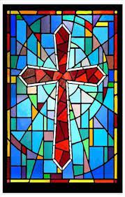 Cross stained glass window background. Pin On Boutique Ideas