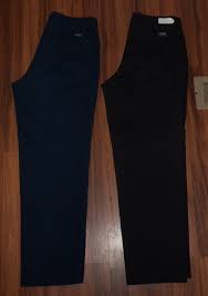 Lot 2 Mens Uniform Pants Size 34 X 30 Flat Front Softwill