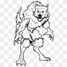 Halloween coloring pages for kids werewolf vapire. Free Werewolf Png Images Werewolf Transparent Background Download Pinpng