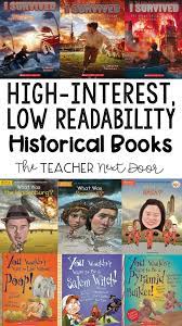 As part of our classroom library collections, the high interest/low readabililty collection has been carefully curated to provide your classroom with age . High Interest Low Readability Books For Upper Elementary The Teacher Next Door