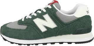 New Balance Unisex 574 - Green/White (Size 11.5)