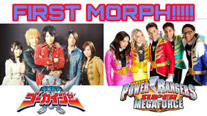 Super Megaforce vs Gokaiger | First Morph Comparison - YouTube
