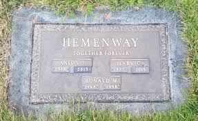 Anson Joseph Hemenway (1918-2013)
