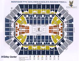 View detailed seating charts and maps for bmo harris bank center with row numbers. Bradley Center Seating Chart Marquette University Athletics