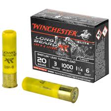 Winchester raised the bar in turkey load performance with the introduction of the xtended range line. Winchester Ammunition Long Beard Xr 20 Gauge 3 6 1 1 4 Oz Shotshell Shot Lok With Lead Shot 10 Round Box Stlb2036 Ammunition