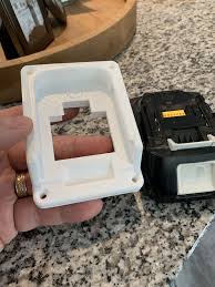 Makita 18v Battery Holder Mount On Any Surface Makita Battery Holder Serving Platters