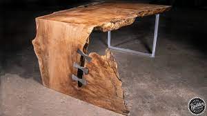 How to make your live edge coffee table. Live Edge Waterfall Coffee Table Woodworking How To Youtube