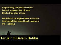 Download lagu sampaikan rinduku mp3 dapat kamu download secara gratis di downloadlagu123.net. Lirik Lagu Angin Malam Sampaikanlah Mario Klau Arsia Lirik