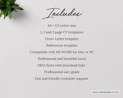 Is it finally time for cover letters to die? Professional Cv Template Curriculum Vitae Minimalist Cv Template Ms Word Cover Letter Simple Resume Graduate Resume Student Resume Instant Download Daniel Cv Template Cvtemplates Co Nz