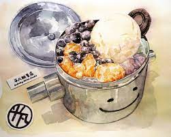 pin by yu liu on 插畫 baking ingredients baking cookie dough