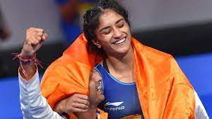 Her cousins geeta phogat and babita kumari, are also international wrestlers and commonwealth games medalists … Asian Games 2018 Behind Vinesh Phogat S Success A Family That Broke Gender Stereotypes Cricket Hindustan Times