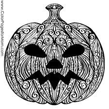 Halloween jack o lantern color by number. Coloring Pages For Adults Halloween Jack O Lantern Coloring Page Halloween Coloring Pages Printable Halloween Coloring Pages Coloring Pages