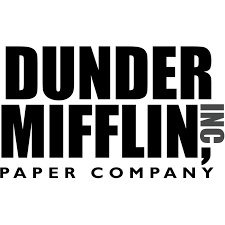 The Dunder Office Mifflin Inc Design T Shirt Tshirt Tee Jersey Poster Original Funny Gift King Size Pil In 2020 The Office Stickers The Office The Office Shirts
