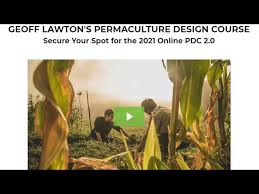 Geoff lawton director of the permaculture institute every so often someone comes along who seems to change the game. Geoff Lawton Online Course 07 2021