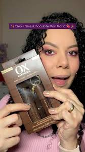 Lançamento edição limitada de Ox com Mari Maria Kit de gloss com óleo  capilar de chocolate @oxcosmeticos @marimariahair . id SSRAY3-DPZJ  #MercadoLivreModa #OMelhorDaBeleza @mercadolivremoda