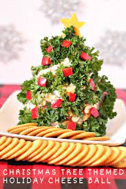 Christmas Tree Themed Holiday Cheese Ball 4 Sons R Us Recipe Holiday Cheese Cheese Ball Christmas Party Snacks