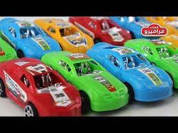 العاب سيارات اطفال وتعلم الالوان باللغتين العربية والانجليزية لعبة سباق السيارات للاطفال youtube toy car toys car