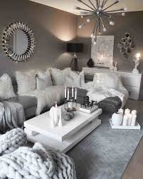 Recreate This White And Grey Cozy Living Room Decor Livingroom Decor Living Room Decor Cozy Living Room Decor Apartment Comfy Living Room