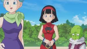 The events of battle of gods take place some years after the battle with majin buu, which determined the fate of the entire universe. In Dragon Ball Z Battle Of Gods 2013 The Character Videl Wears A Devil Top Videl Is An Anagram Of Devil Plus Her Father S Name Is Hercule Satan Moviedetails