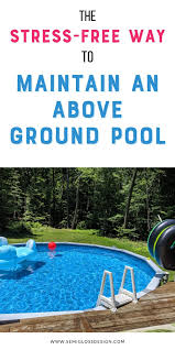 Looking for a way to protect your pool from debris and also keep it warm for longer? Simplified Above Ground Pool Maintenance In 2021 In Ground Pools Pool Above Ground Pool