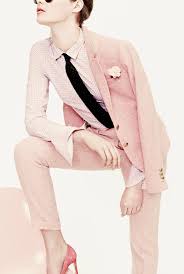 Black And Pink Suit Women J Crew Menswear Inspired Fashion Fashion Suits For Women Menswear Inspired