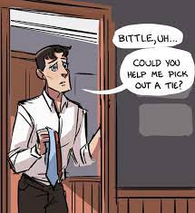 Check Please Oh The Blue It Ll Bring Out It Ll Look Good Check Please Webcomic Cute Comics