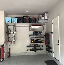 This garage features various storage solutions. The 8 Best Garage Storage Systems Of 2021 Rhythm Of The Home