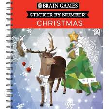 On sale from $23.99 regular price $30.99. Brain Games Sticker By Number Christmas 28 Images To Sticker By Publications International Ltd New Seasons Brain Games Spiral Bound Target