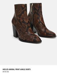 Black Ankle Boots With Brown Heel Pin On Fall