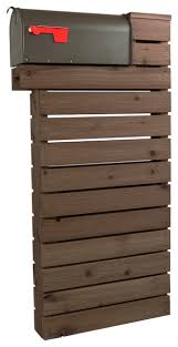 Our mailboxes for sale complement homes with contemporary or modern design. Modern Mailbox Dark Walnut Transitional Mailboxes By Modernist Mailbox Houzz