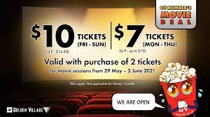 Golden village reserves the right to amend any terms and conditions without prior notice. 1 3 Jun 2021 Golden Village Movie Deal Sg Everydayonsales Com