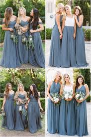 Dusty Blue Bridesmaid Dresses Weddings Dresses Weddingideas Bridesmaids Blue Dusty Blue Bridesmaid Dresses Blue Bridesmaid Dresses Long Bridesmaid Dresses