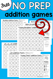 This summer math packet for 3rd graders going to 4th grade is a fun way to review all the 3rd grade math topics over the summer months. Addition Fact Strategy Games The Measured Mom