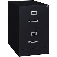 2 drawer vertical file cabinet black. Hirsh 25 In Deep Metal 2 Drawer Legal Width Vertical File Cabinet Black 14413