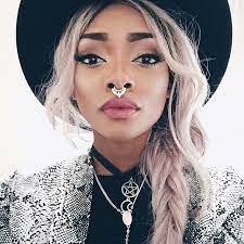 Pin By Ohhhceleste On Tattoos Piercings Grunge Hair Hair Beauty Natural Hair Styles