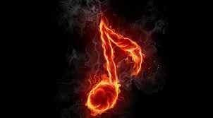 Music Note Fire Wallpaper 8344 Frenzia Com Music Notes Drawing Music Notes Music Backgrounds
