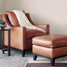 There is something to be said for a piece of furniture that serves more than one purpose. Presidio Leather Ottoman Williams Sonoma