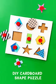 Before we go through the 10 steps of this tutorial, let me point out something that is the biggest problem you'll run into when making a diy puzzle board with drawers: Make A Modern Diy Cardboard Shape Puzzle Barley Birch
