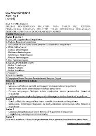 Asasnya kerana, praktik demokrasi di malaysia berlainan daripada teorinya yang asal. Pdf Spm Sejarah Tema 7 Kertas 3 Bahan Rujukan Cliona Chee Academia Edu