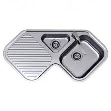 clark corner flushline sink 1 tap hole