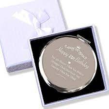 21st birthday gift ideas for him and her. Buy 21st Birthday Gifts For Her Sister Daughter Bff Girlfriends Carved Gifts Makeup Mirror Silver Online At Low Prices In India Amazon In