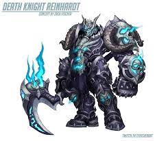 Artstation Deathknight Reinhardt Skin Concept Zach Fischer Overwatch Skin Concepts Overwatch Overwatch Fan Art
