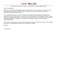 Start your no experience cover letter with the supervisor's name. Junior Php Developer Cover Letter July 2021