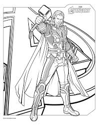 Dibujos De Los Vengadores Para Colorear
